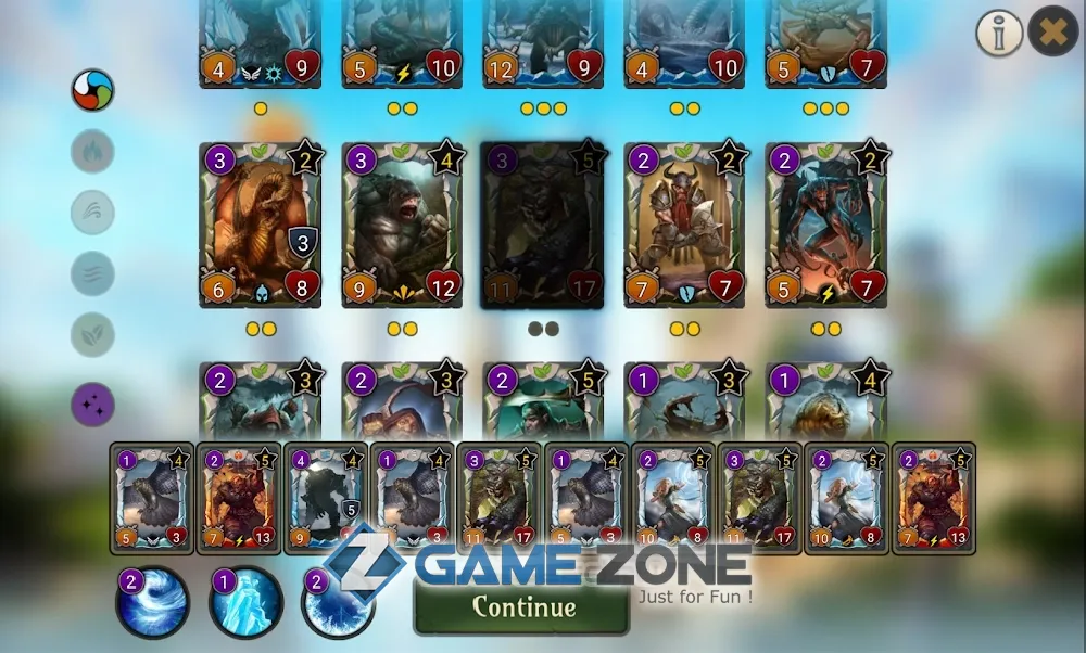 صورة من لعبة Elemancer - Collectible Card Game