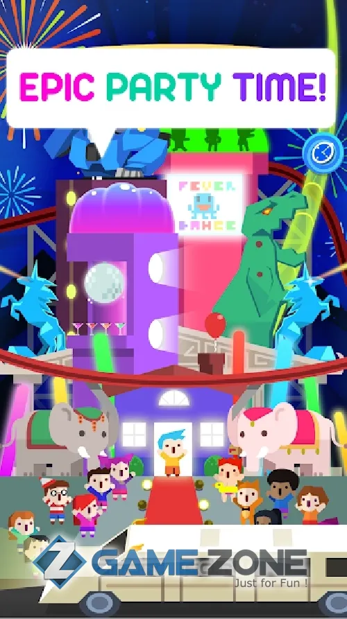 صورة من لعبة Epic Party Clicker [Много денег]