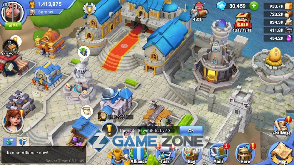 صورة من لعبة Epic War - Castle Alliance