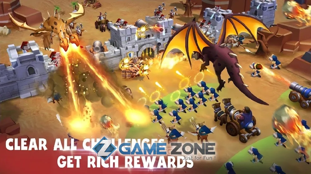 صورة من لعبة Epic War - Castle Alliance