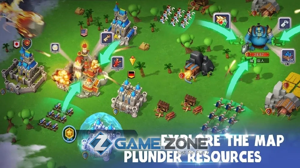 صورة من لعبة Epic War - Castle Alliance