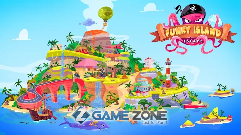 صورة من لعبة Escape Funky Island