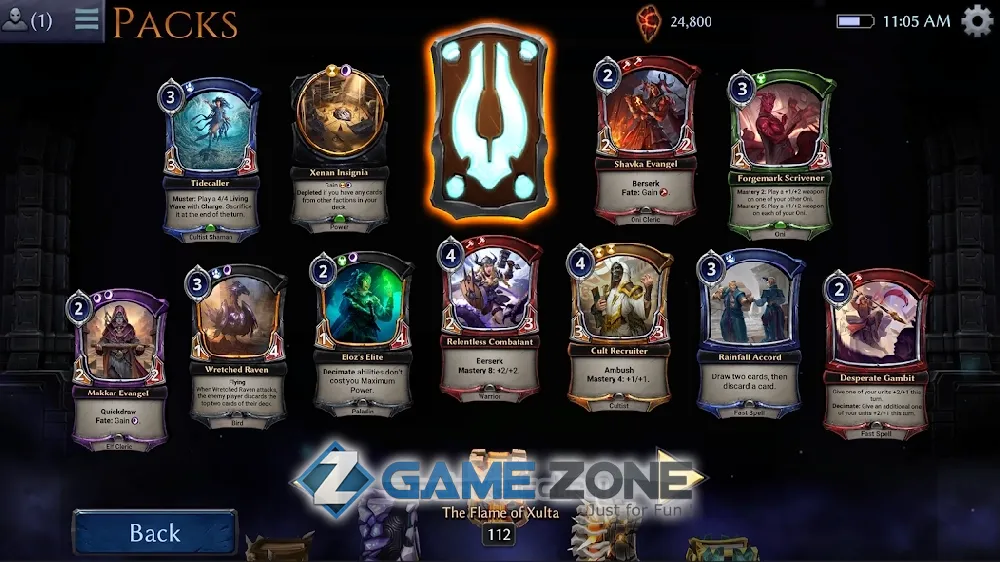 صورة من لعبة Eternal Card Game