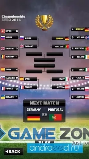 صورة من لعبة Euro 2016 Soccer Flick