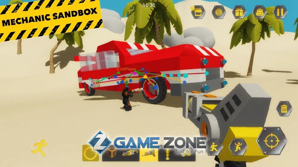 صورة من لعبة Evercraft Mechanic Online Sandbox from Scrap [unlocked/Mod Money]