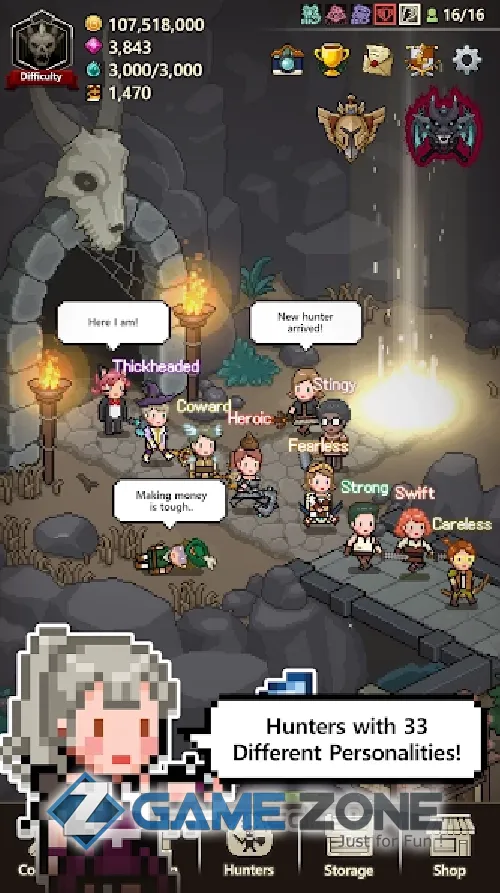 صورة من لعبة Evil Hunter Tycoon