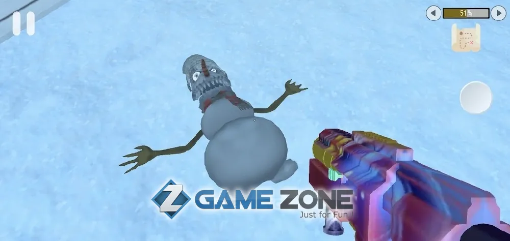 صورة من لعبة Evil Snowmen [Бессмертие]