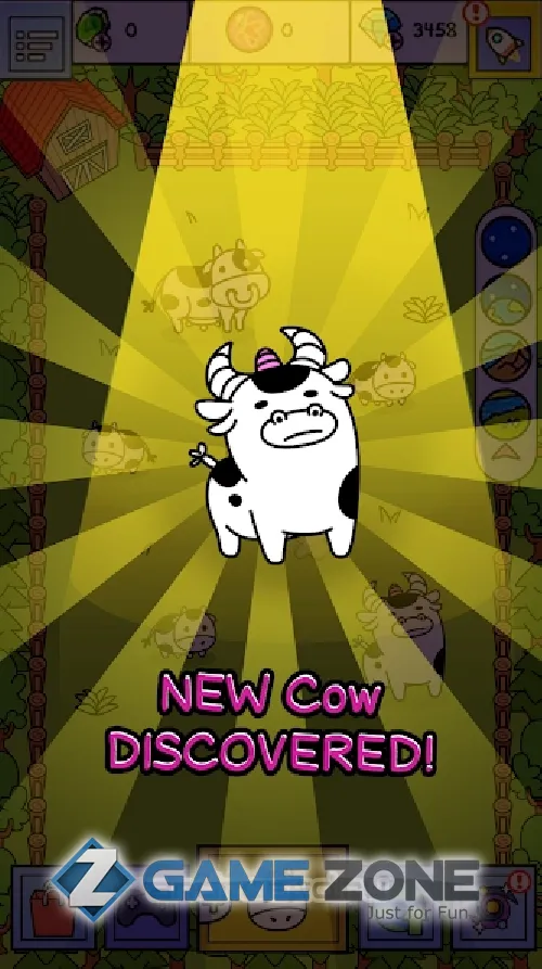 صورة من لعبة Evolution Galaxy Mutant Animals Merge Idle Tycoon [Mod Diamonds/Adfree]