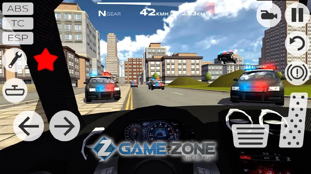 صورة من لعبة Extreme Car Driving Racing 3D