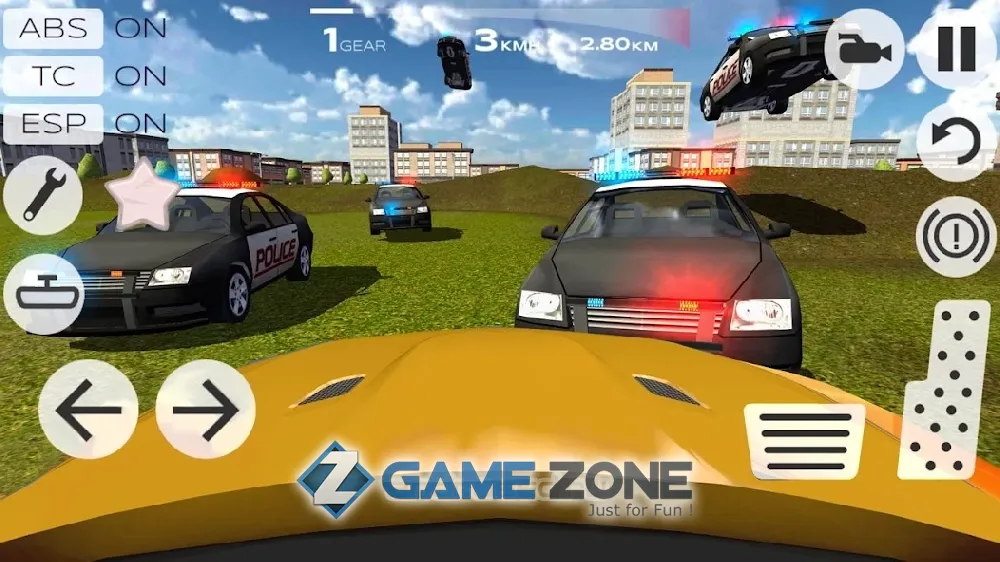 صورة من لعبة Extreme Car Driving Racing 3D