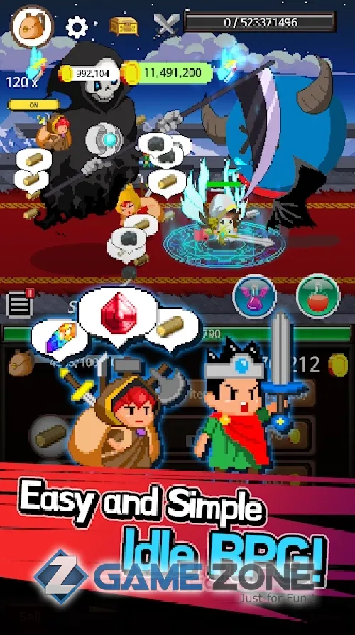 صورة من لعبة Extreme Job Knights Assistant! [Много денег]