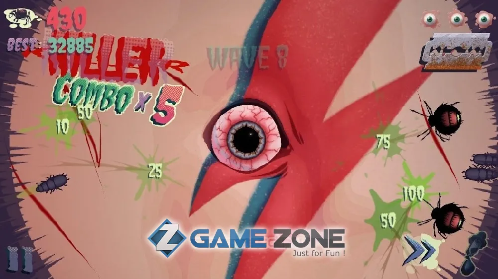 صورة من لعبة Eye Defender