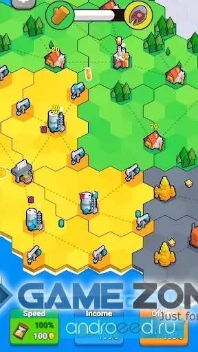 صورة من لعبة Factory World [Mod Money]