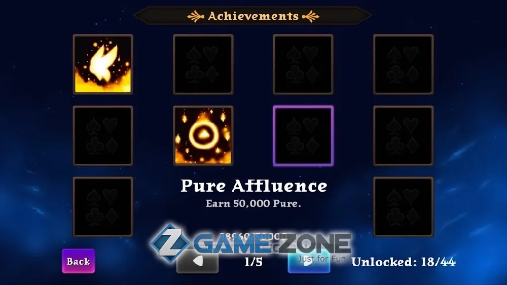 صورة من لعبة Faerie Solitaire Harvest