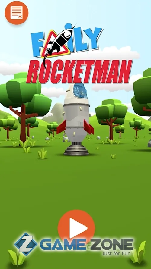 صورة من لعبة Faily Rocketman