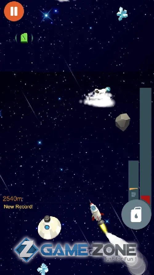 صورة من لعبة Faily Rocketman