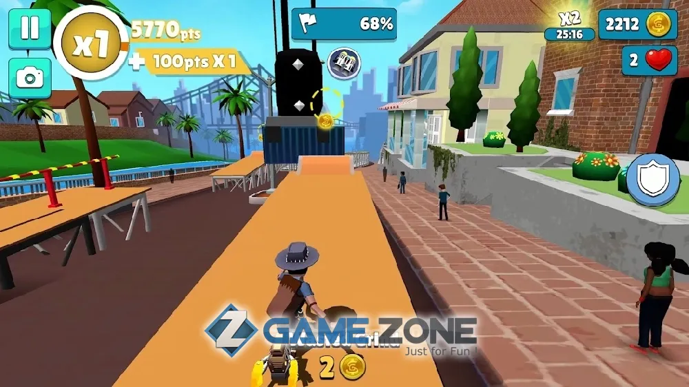 صورة من لعبة Faily Skater