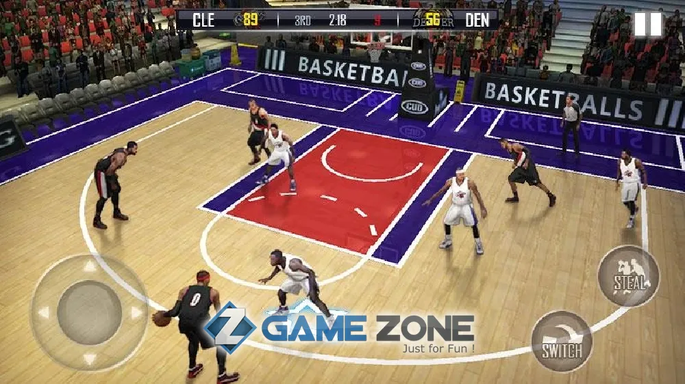 صورة من لعبة Fanatical Basketball [Много денег]