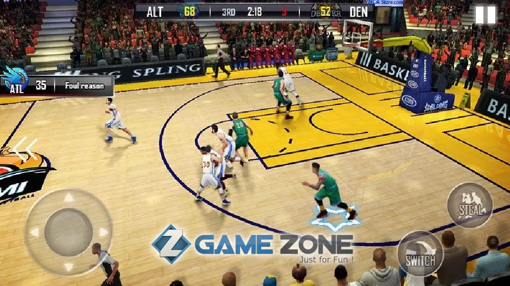 صورة من لعبة Fanatical Basketball [Много денег]