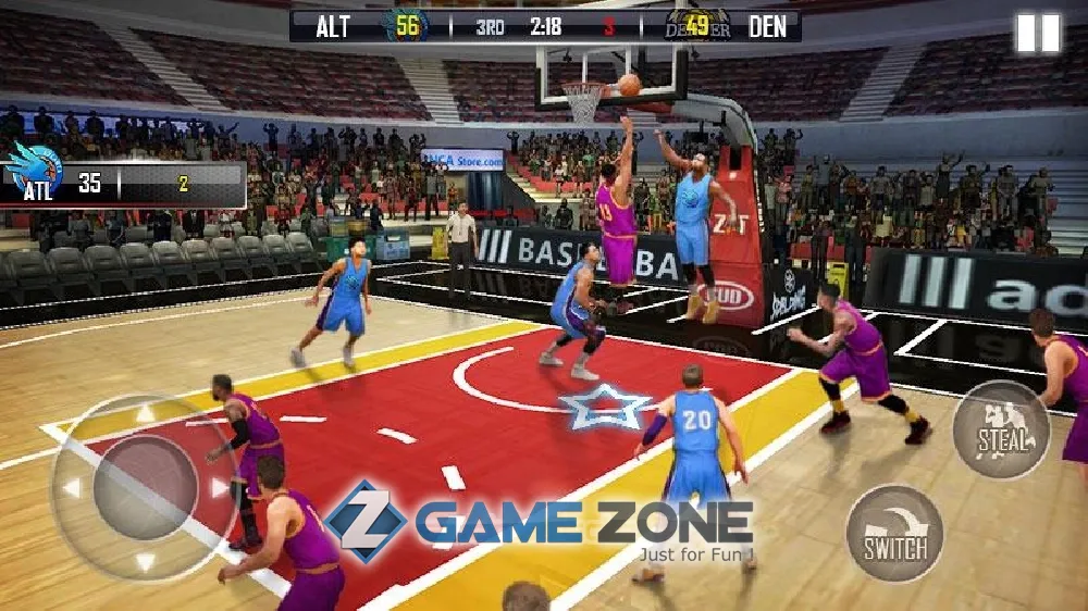 صورة من لعبة Fanatical Basketball [Много денег]