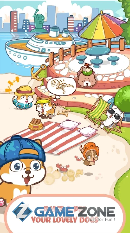 صورة من لعبة Fancy Dogs - Puzzle and Puppies [Много денег]