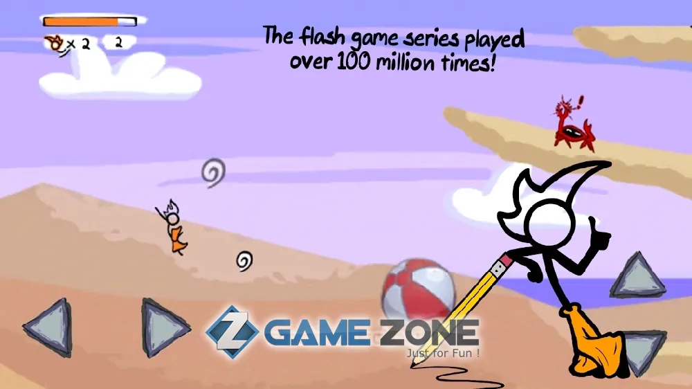 صورة من لعبة Fancy Pants Adventures [Unlocked]