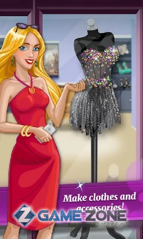 صورة من لعبة Fashion City 2