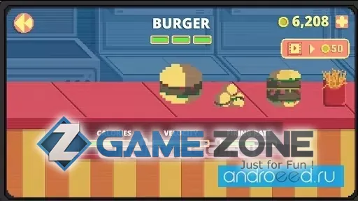 صورة من لعبة Fast Food Rampage [Много денег]