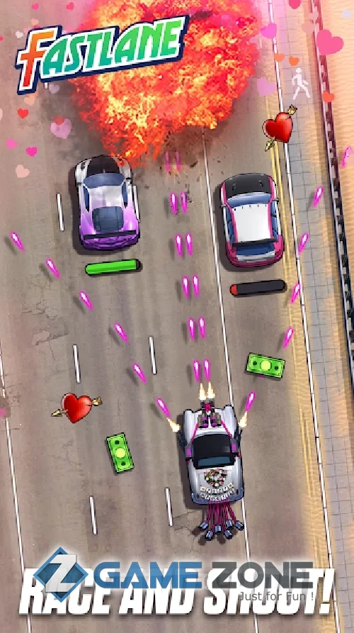 صورة من لعبة Fastlane: Road to Revenge [Money mod]