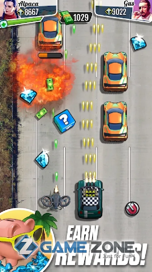 صورة من لعبة Fastlane: Road to Revenge [Money mod]