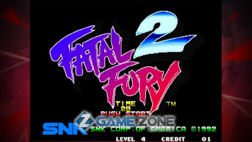 صورة من لعبة FATAL FURY 2 ACA NEOGEO