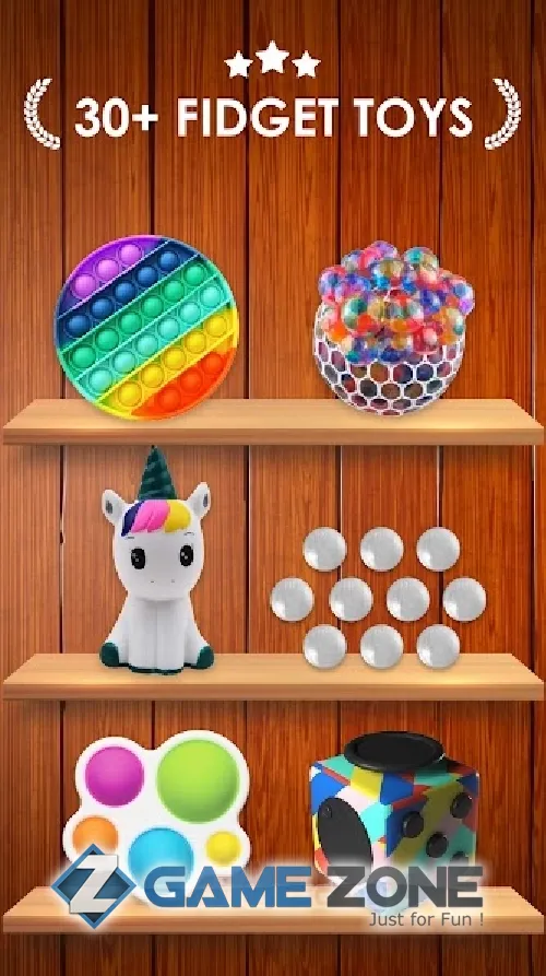 صورة من لعبة Fidget Toys 3D Fidget Cube AntiStress & Calm [Adfree]