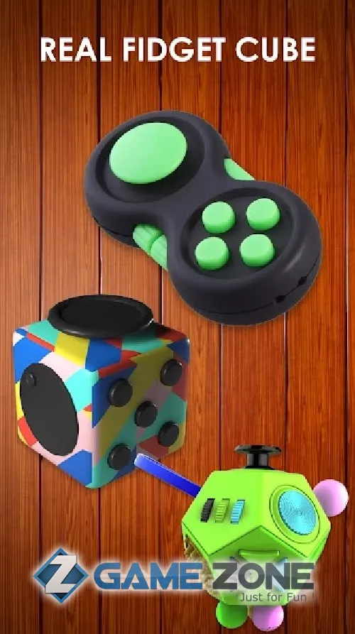 صورة من لعبة Fidget Toys 3D Fidget Cube AntiStress & Calm [Adfree]