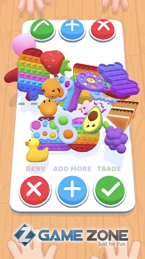 صورة من لعبة Fidget Toys Trading Pop It 3D [Adfree]