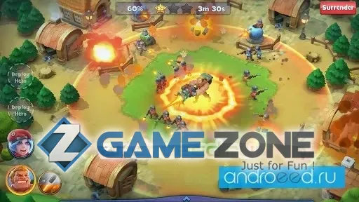صورة من لعبة Fieldrunners Attack!