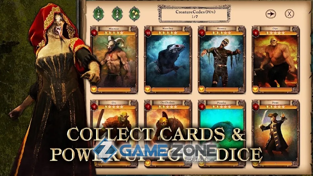صورة من لعبة Fighting Fantasy Legends