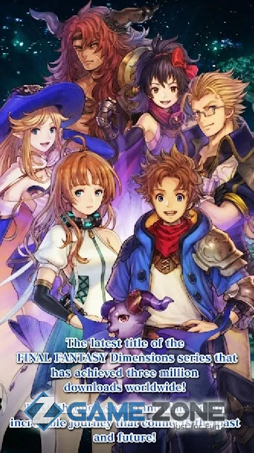 صورة من لعبة FINAL FANTASY DIMENSIONS II