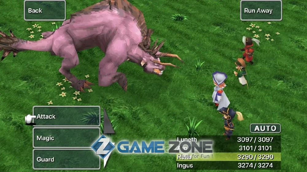 صورة من لعبة FINAL FANTASY III [Mod Money]