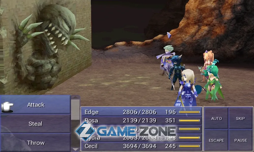 صورة من لعبة FINAL FANTASY IV [Mod Menu]