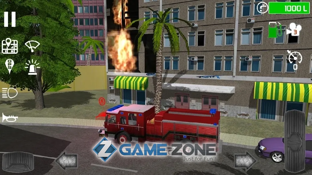 صورة من لعبة Fire Engine Simulator [Mod Money]