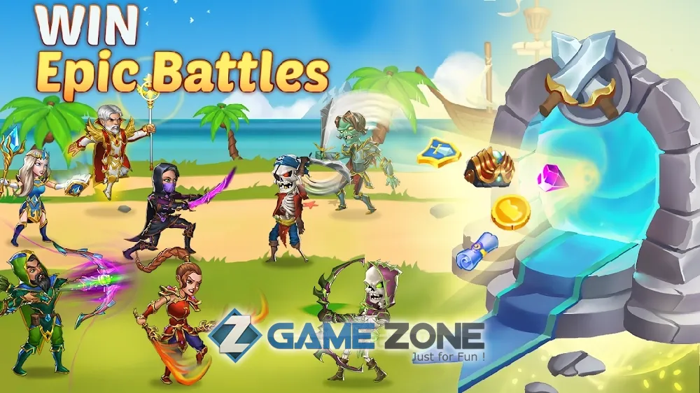 صورة من لعبة Firestone Idle RPG Tap Hero Wars