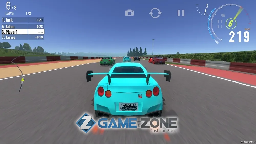 صورة من لعبة First Racer