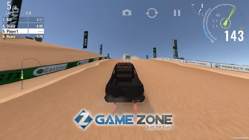 صورة من لعبة First Racer