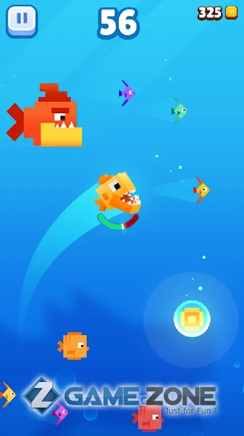 صورة من لعبة Fishy Bits 2 [Без рекламы+деньги]
