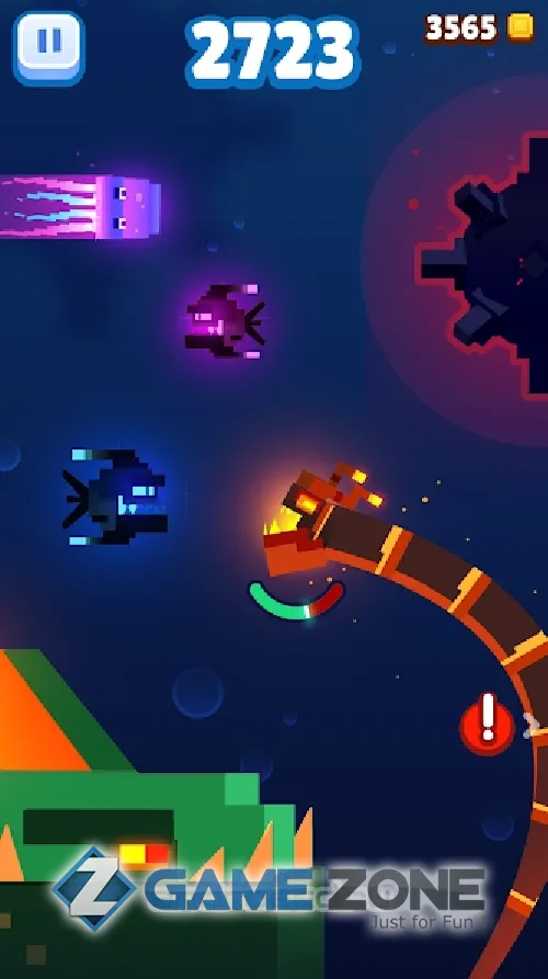 صورة من لعبة Fishy Bits 2 [Без рекламы+деньги]
