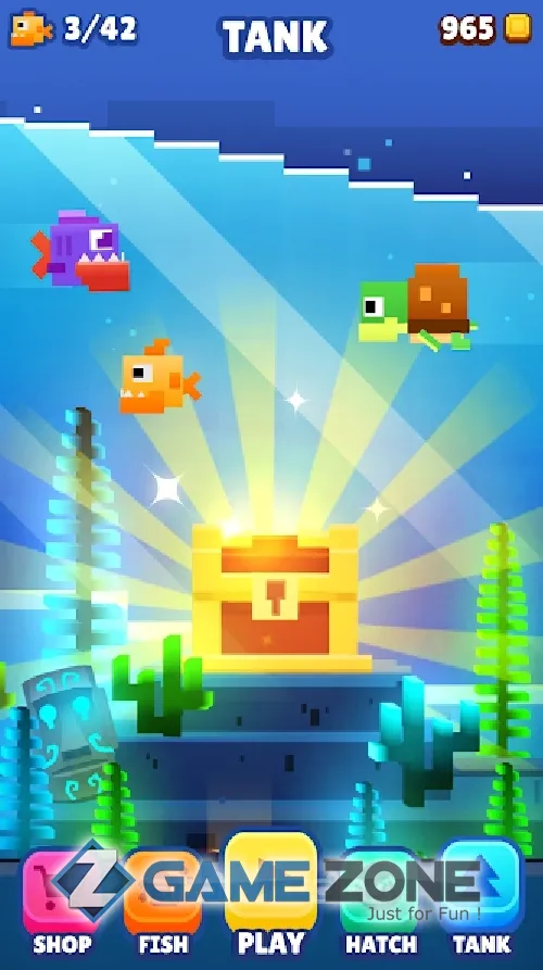 صورة من لعبة Fishy Bits 2 [Без рекламы+деньги]