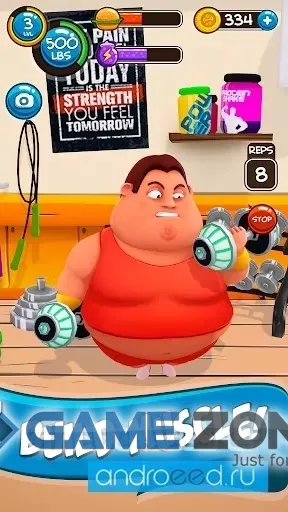 صورة من لعبة Fit the Fat 2 [Много денег]