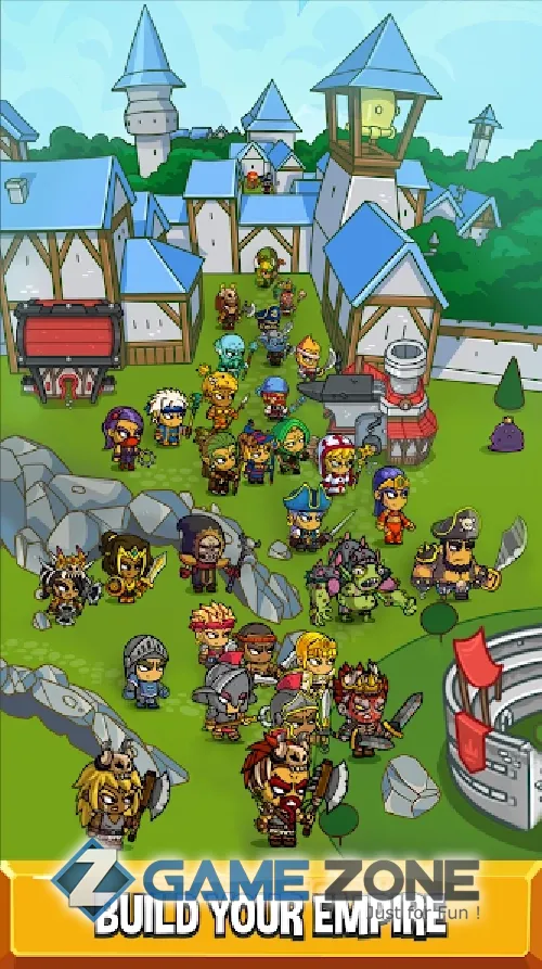 صورة من لعبة Five Heroes: The Kings War [Много денег]