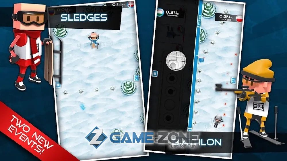 صورة من لعبة Flick Champions Winter Sports [Все предметы+деньги]