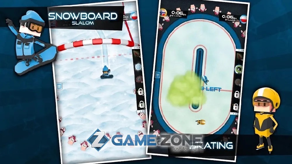 صورة من لعبة Flick Champions Winter Sports [Все предметы+деньги]